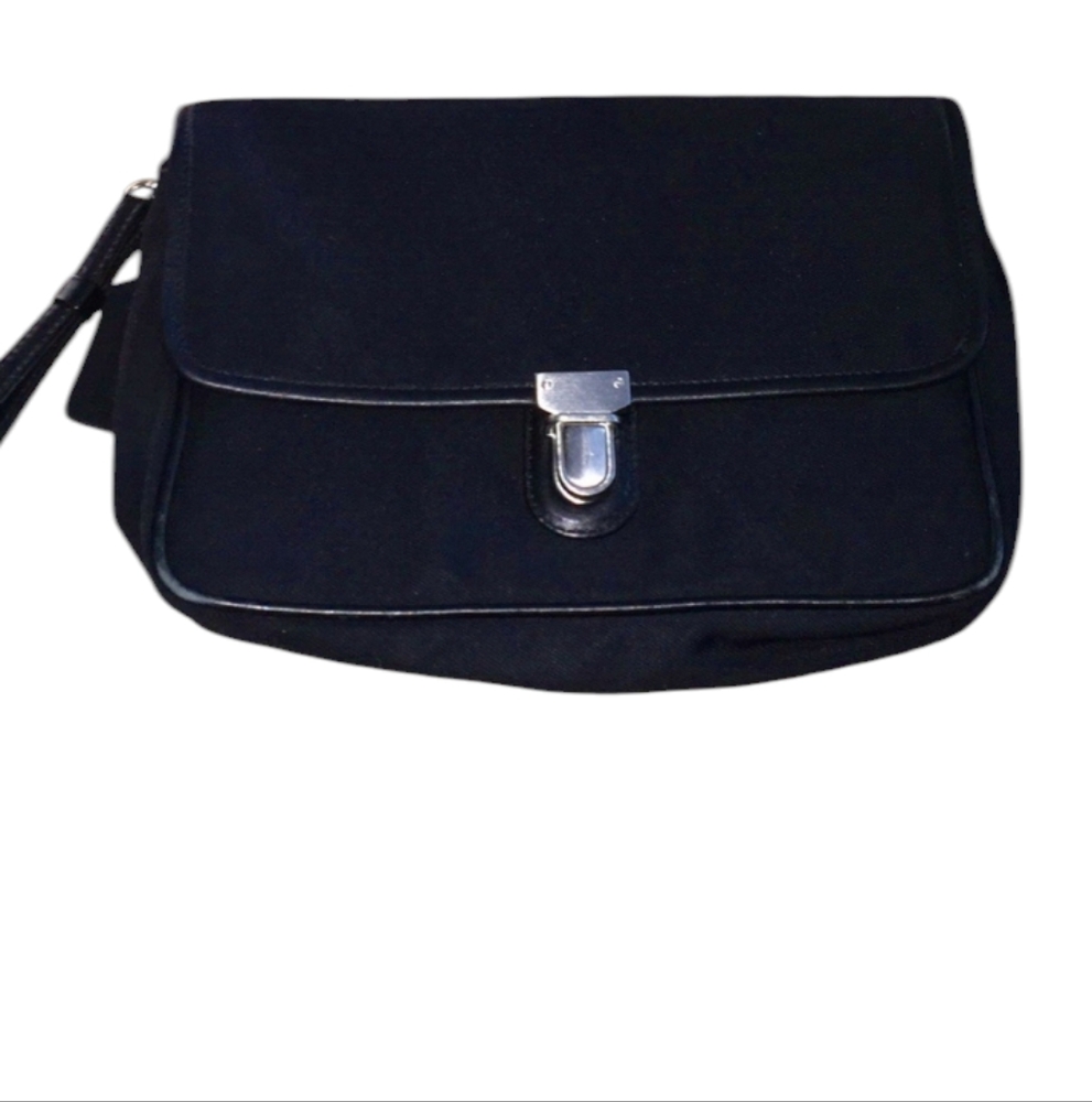 Coach canvas wristlet